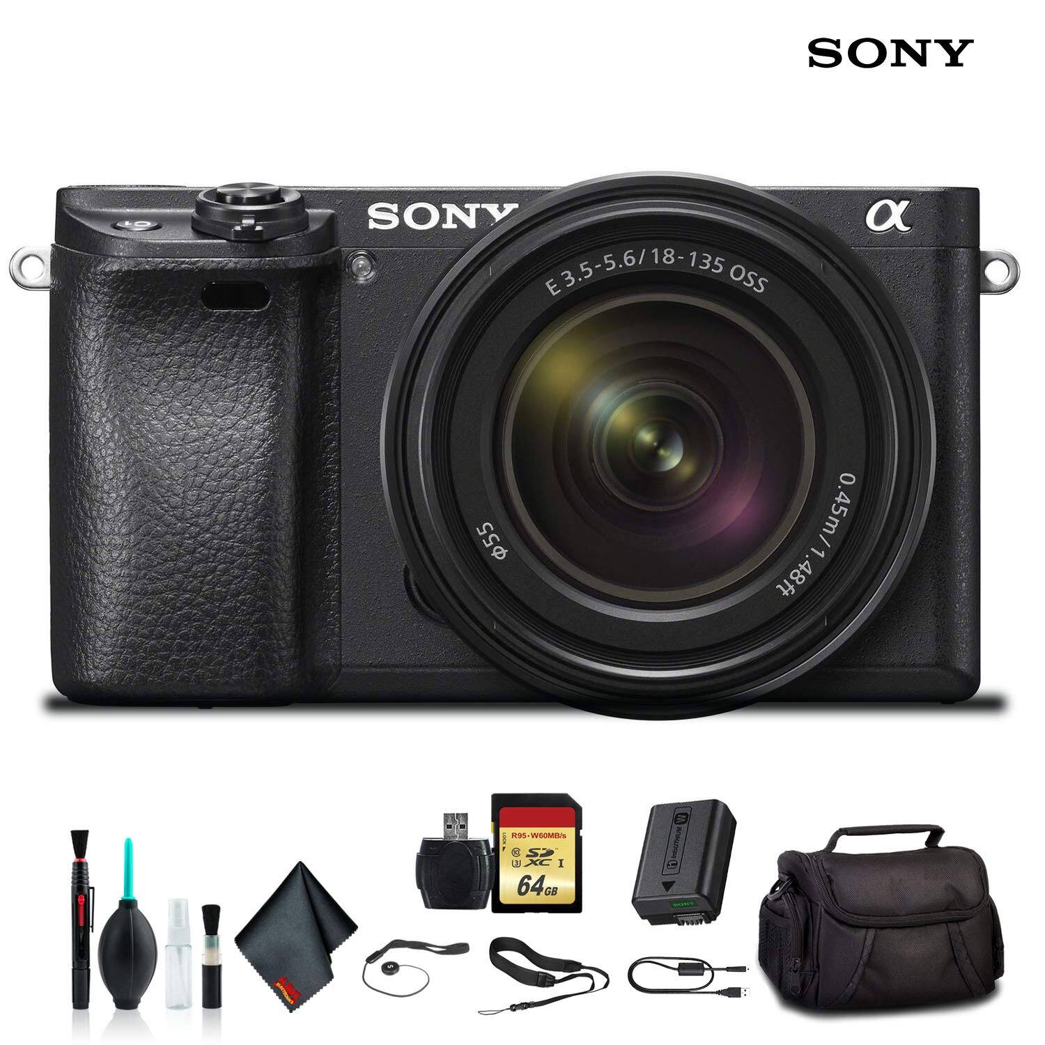 SONY  
α  
E 3.5-5.6/18-135 OSS  
0.45m/1.48ft  
FE90-WSOMBN  
LE I 64ca GE  

SONY  
64GB  
R5  
600MB/s  

SONY