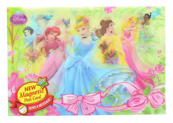 Disney Princess
NEW Magnetic Post Card
3D Motion
SEND A MESSAGE!