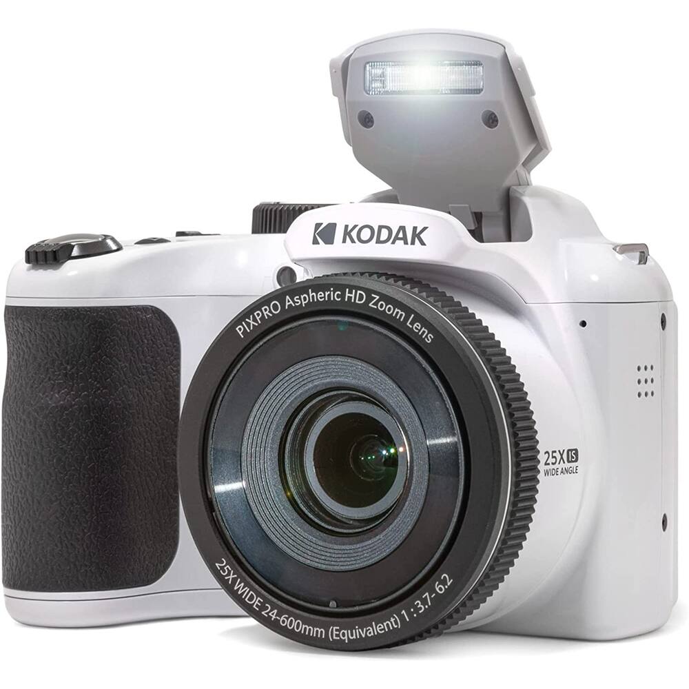 KODAK PIXPRO Aspheric HD Zoom Lens  
25X WIDE ANGLE  
25X WIDE 24-600mm (Equivalent) 1:3.7-6.2  
25X IS  
WIDE ANGLE
