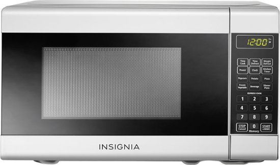Insigniaâ¢ - 0.7 Cu. Ft. Compact Microwave - White - Front_Zoom