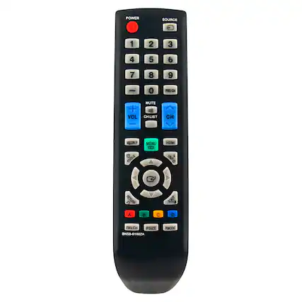 POWER SOURCE
1 2 3 4 5 6 7 8 9 0 PRE-CH
VOL MUTE CH LIST CH
MEDIA.P TOOLS MENU HDMI INFO RETURN C EXIT
A B C D FAV.CH P.SIZE
BN59-01002A P.MODE