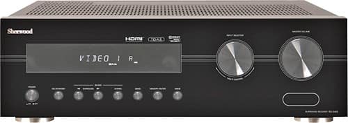 Front Standard. Sherwood - 350W 5.1-Ch. A/V Home Theater Receiver.