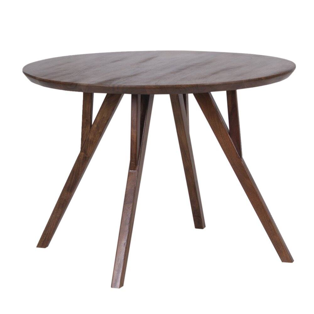 Alt View 3. Porter Designs - Portola Solid Acacia Wood Dining Table - Brown.
