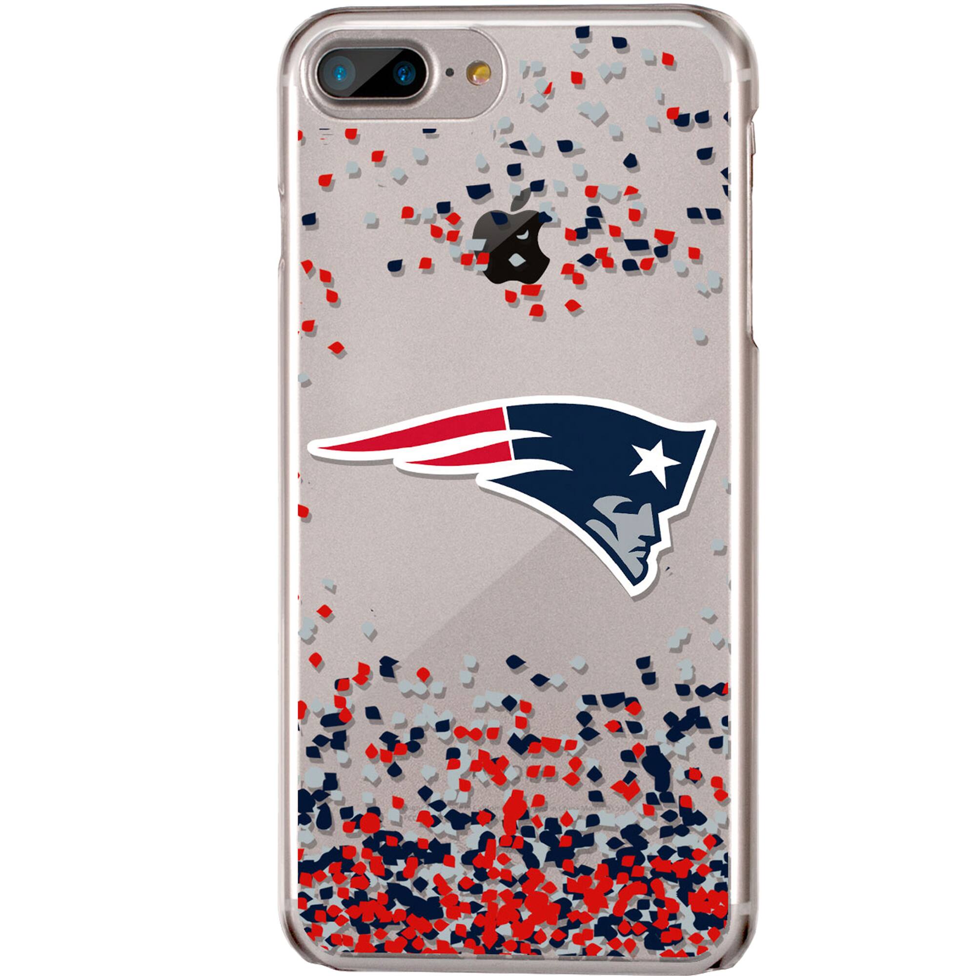 Keyscaper - NFL - New England Patriots - iPhone Clear Case with Confetti Design - 14 - Multicolor price history on PriceWatchPro