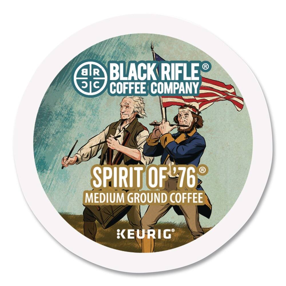 BLACK RIFLE COFFEE COMPANY  
SPIRIT OF '76  
MEDIUM GROUND COFFEE  
KEURIG