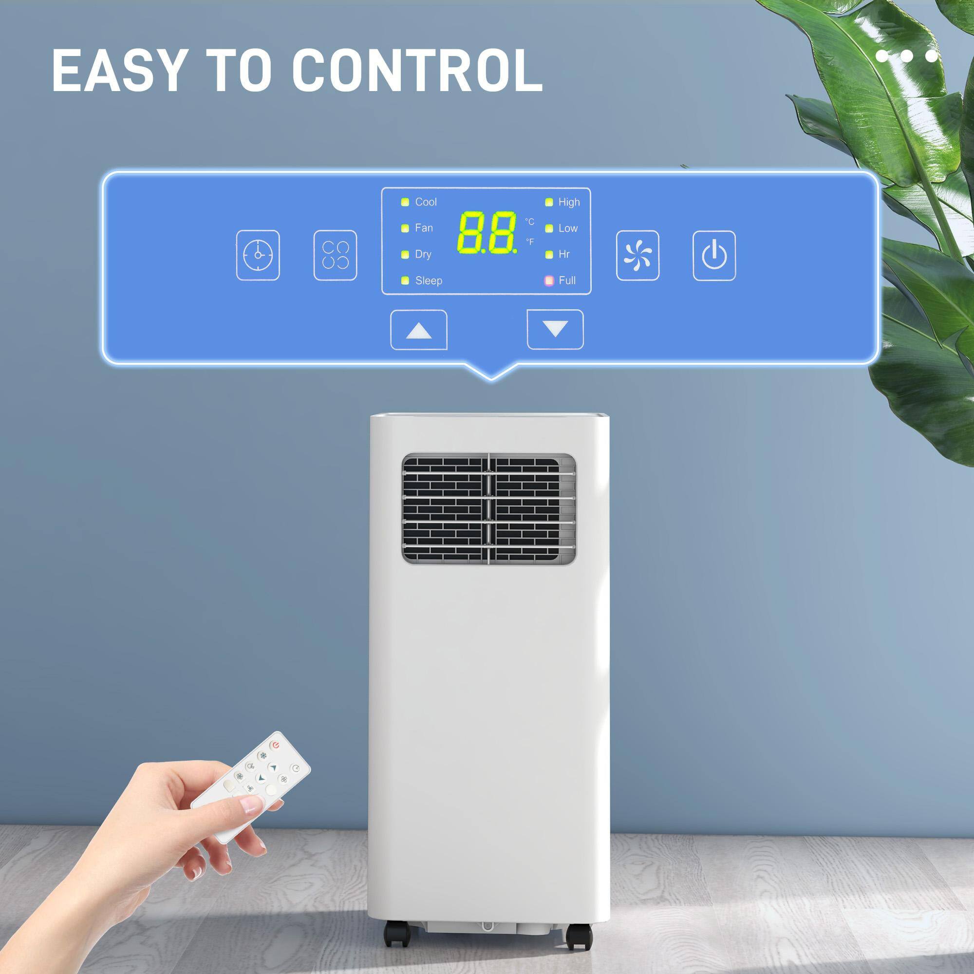 EASY TO CONTROL

Cool Fan 8.8°C Dry Sleep High Low Hr Full
