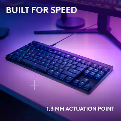 Logitech G515 TKL Wired Mechanical Tactile (Brown) Switch Gaming Keyboard with LIGHTSYNC RGB Black 920-012868 - Best Buy