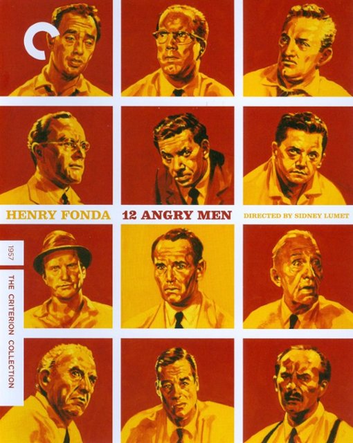 Front Zoom. 12 Angry Men [Criterion Collection] [Blu-ray] [1957].