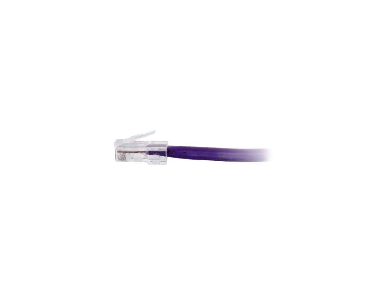 Alt View 3. Cables to Go - C2G 04211 Cat6 Cable - Non-Booted Unshielded Ethernet Network Patch Cable, Purple (1 Foot, 0.30 Meters).