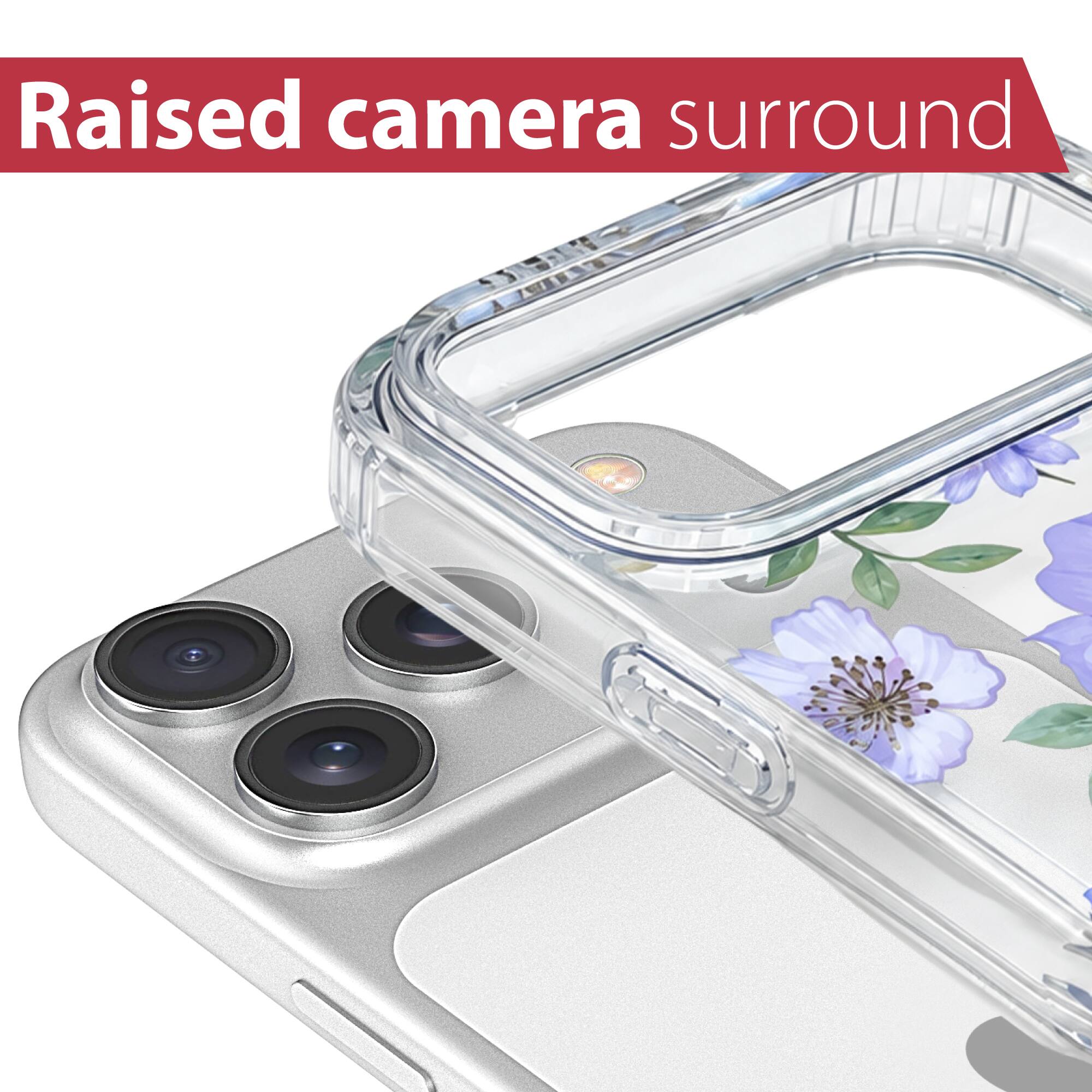 Raised camera surround