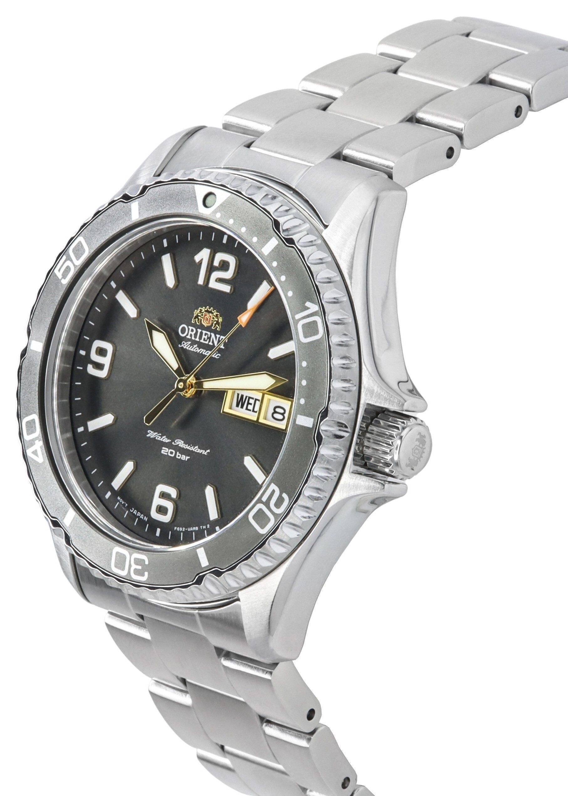 50 I 12 I 10 ORIENT Automatic WED 8 40 Water Resistant 20 bar I 6 I JAPAN 498-2009