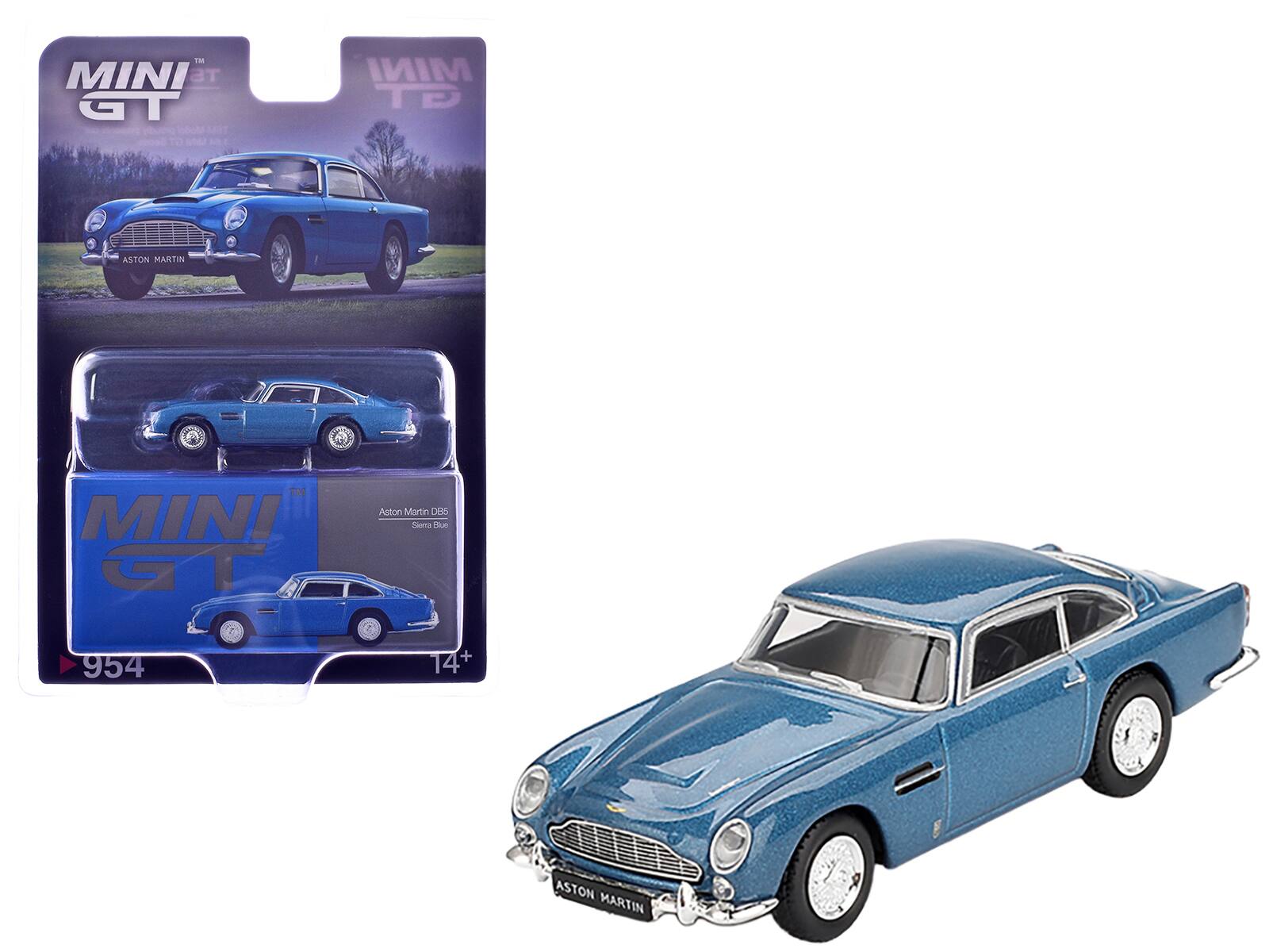 True Scale Miniatures - Aston Martin DB5 Sierra Blue Metallic Limited Edition 1/64 Diecast Model Car by Mini GT price history on PriceWatchPro