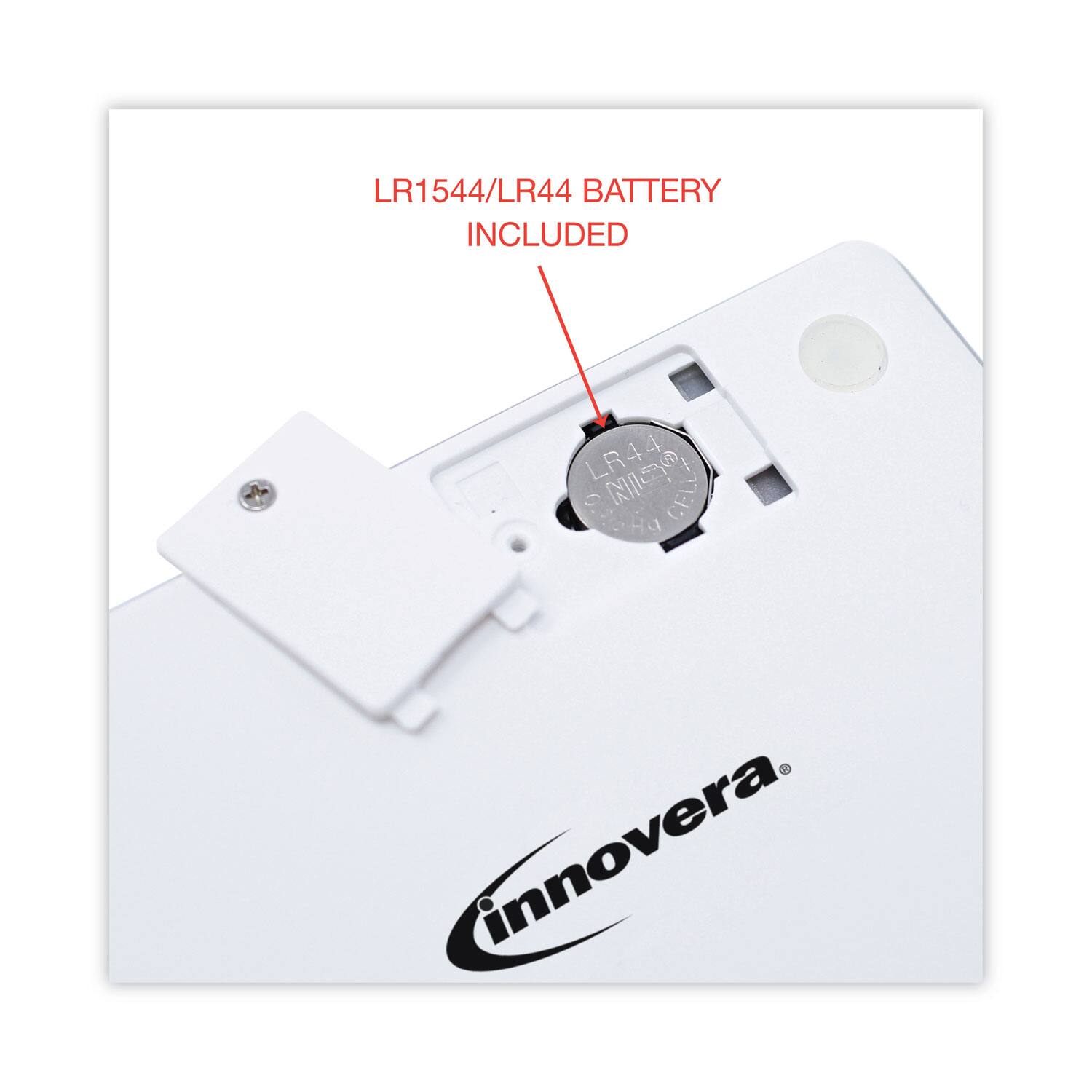 LR1544/LR44 BATTERY INCLUDED  
LR44 4  
NISO CEW  
innovera