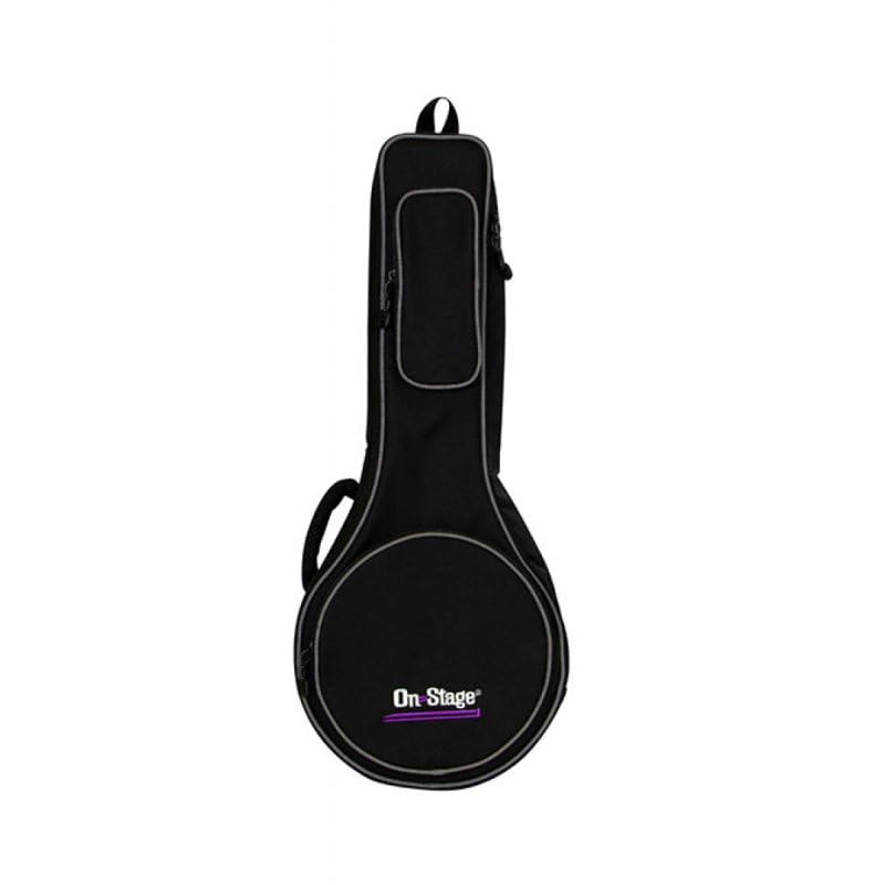 Alt View 6. On Stage Stands - On-Stage Mandolin Bag (GBM4770B),Black - Black.