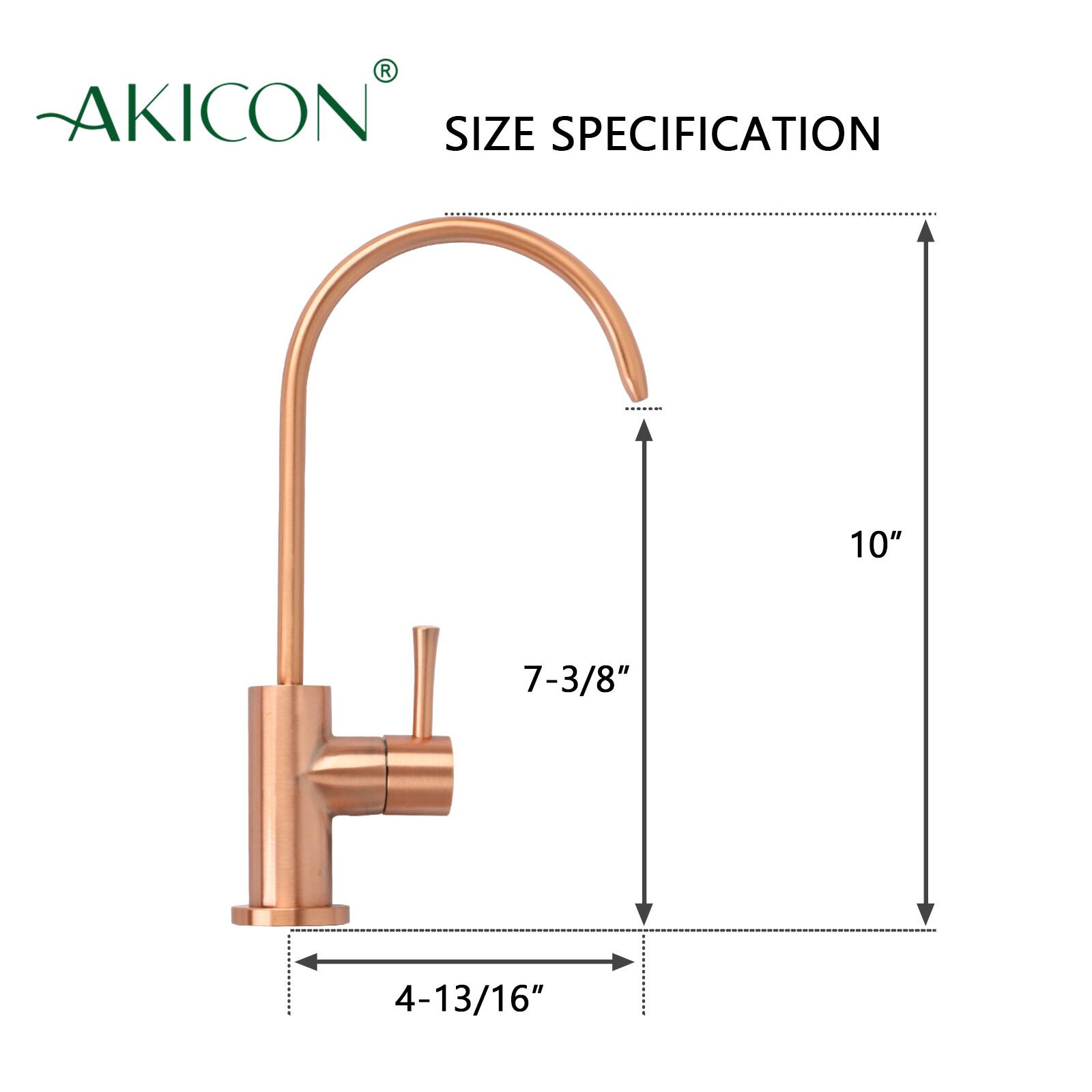 AKICON  
SIZE SPECIFICATION  
10"  
7-3/8"  
4-13/16"