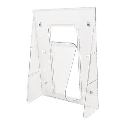 Alt View 4. Deflecto - Stand-Tall Magazine Holder, Wall Mounted Plastic - Clear.