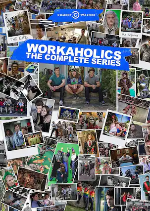 Front. Workaholics: The Complete Series - DVD.