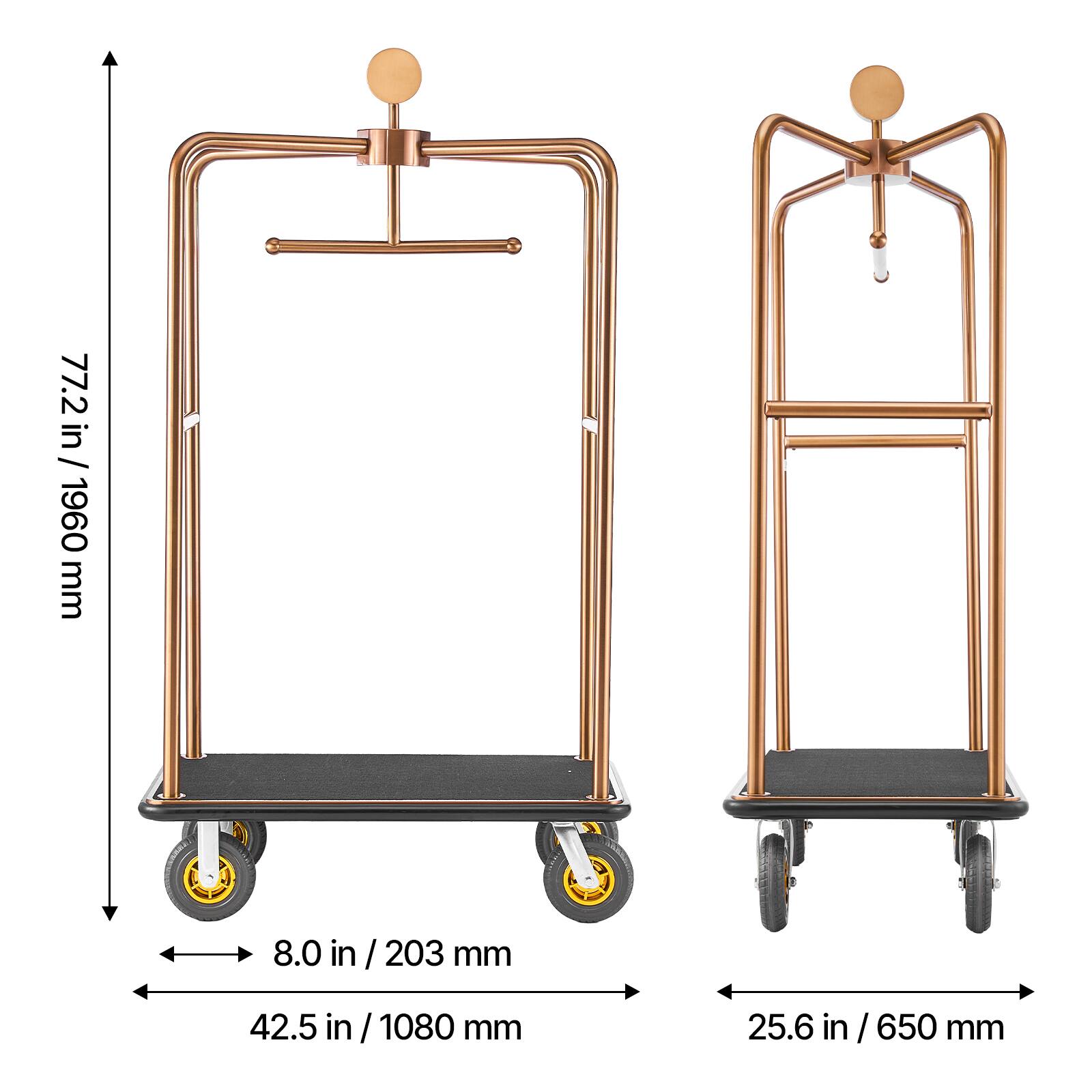 77.2 in / 1960 mm  
8.0 in / 203 mm  
42.5 in / 1080 mm  
25.6 in / 650 mm