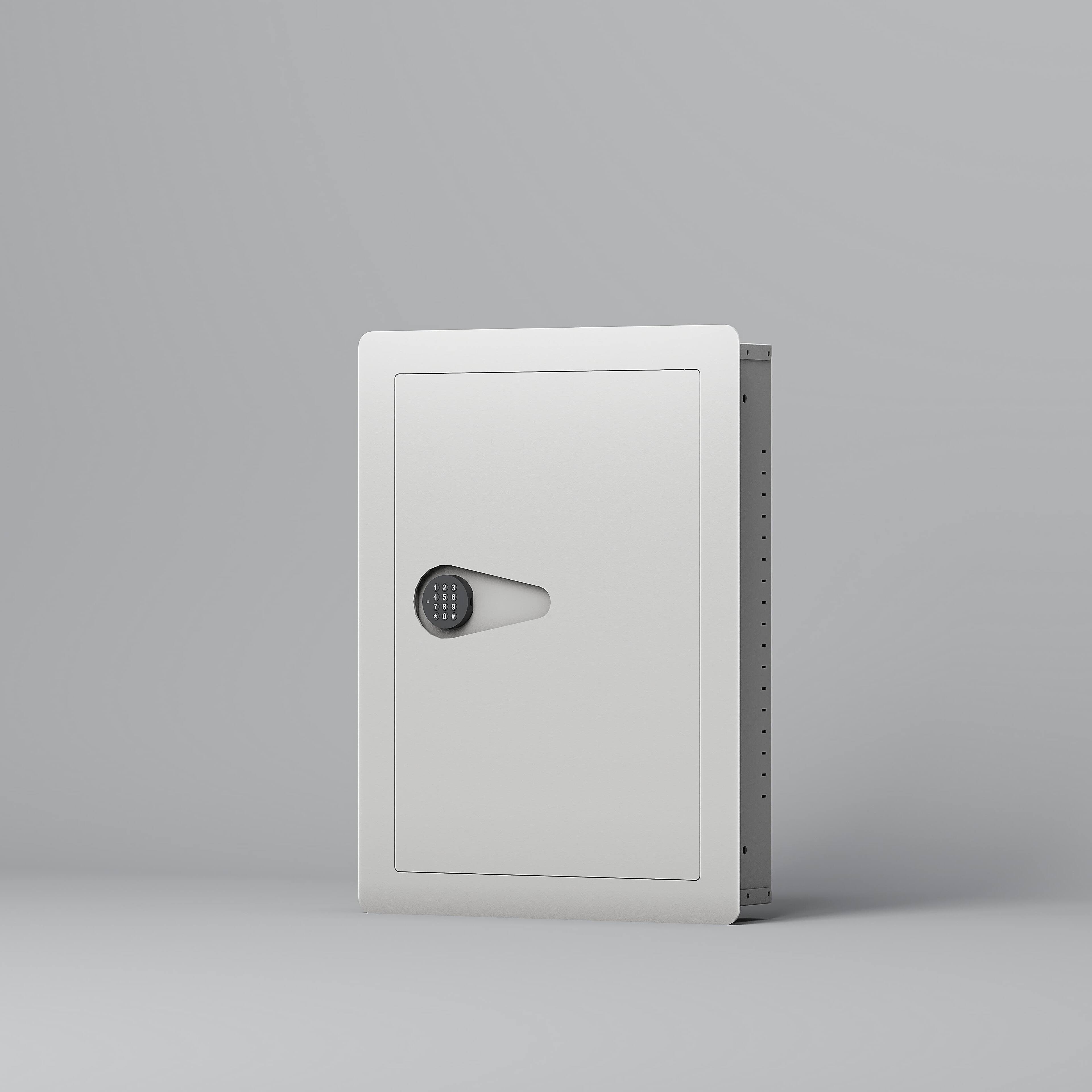 Alt View 7. Lycvki - Hidden In-Wall Electronic Wall Safe with Keypad Lock for Home or Business.