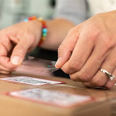 Alt View 6. Duck - HD Heavy Duty Packing Tape, 1.88" x 54.6 yds., 8/Pack - Clear.