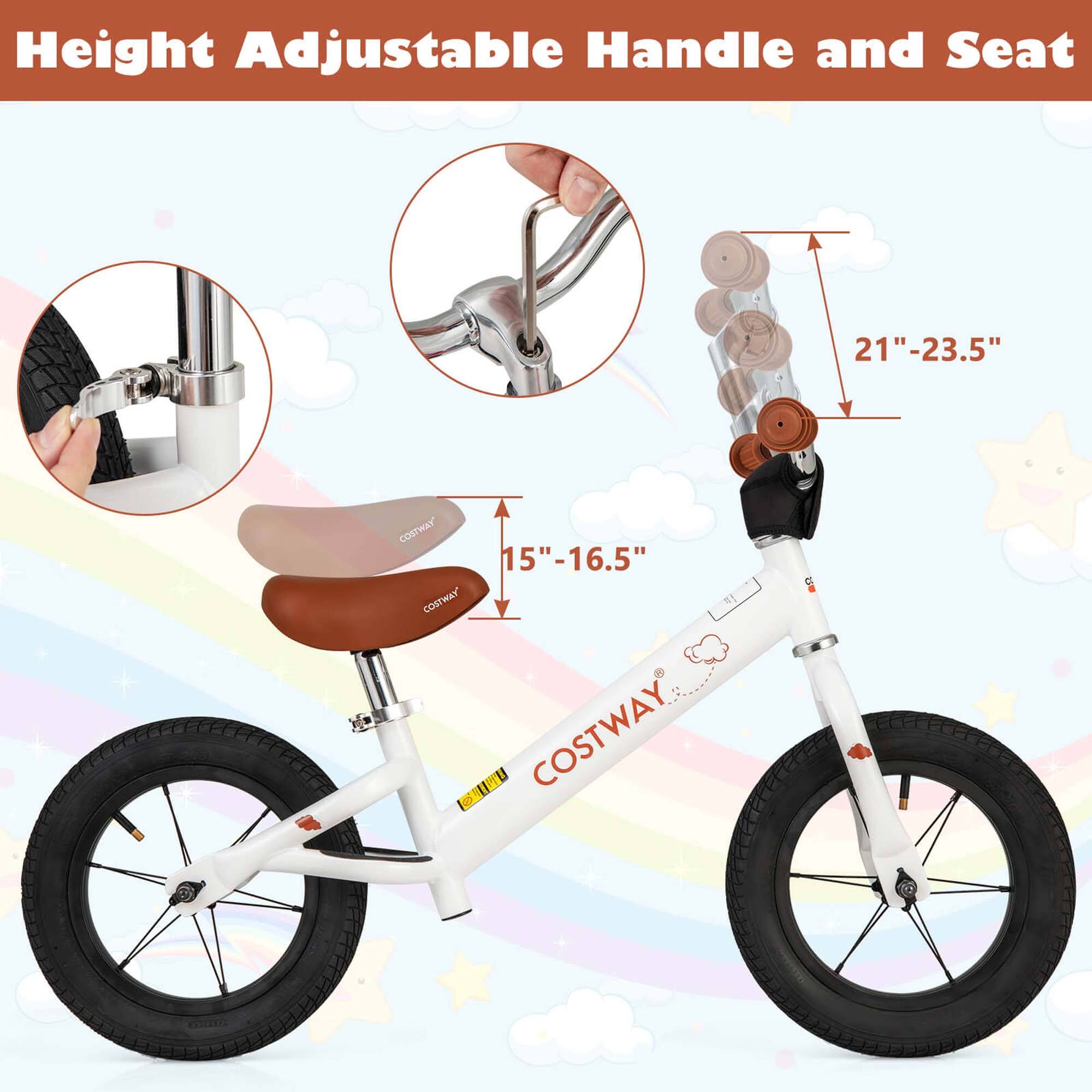 Height Adjustable Handle and Seat

21"-23.5"

15"-16.5"