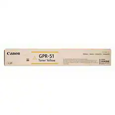 Canon GPR GPR-51 Toner Yellow
Yellow / Jaune / Amarillo / Amarelo
Canon Genuine