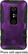 Front Standard. Platinum Series - Cruiser Case for HTC EVO 3D Mobile Phones - Purple.