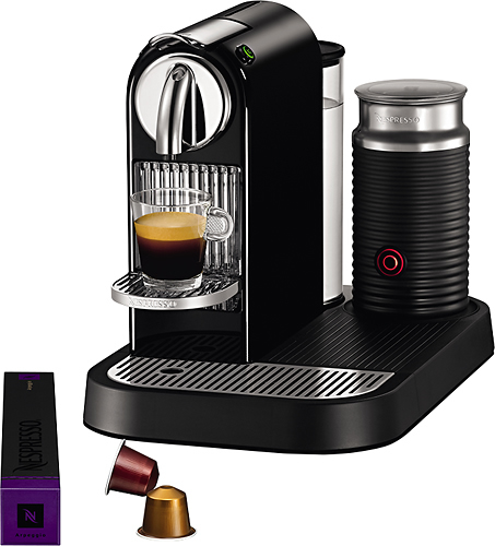 Best Buy: Nespresso CitiZ&Milk Capsule Coffee Machine Limousine Black D121