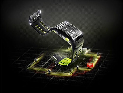 Best Buy Nike Sportwatch Gps Powered By Tomtom With Sensor Black Yellow 1ja0 017 00