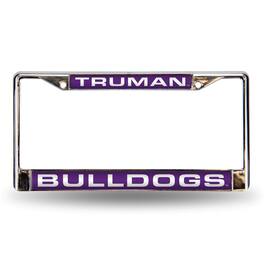 Rico Industries - Truman State Bulldogs Chrome Metal Laser Cut License Plate Frame - Multi
