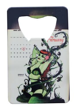 DC Comics - Bombshells Poison Ivy Credit Card Bottle Opener - Green