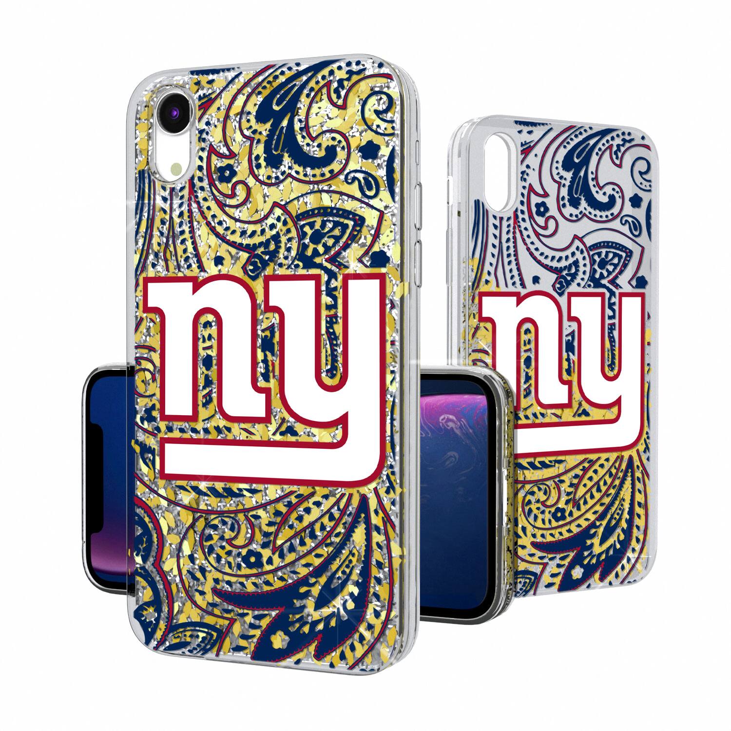 Keyscaper - NFL - New York Giants iPhone Paisley Design Glitter Case - 16 Pro - Multicolor price history on PriceWatchPro