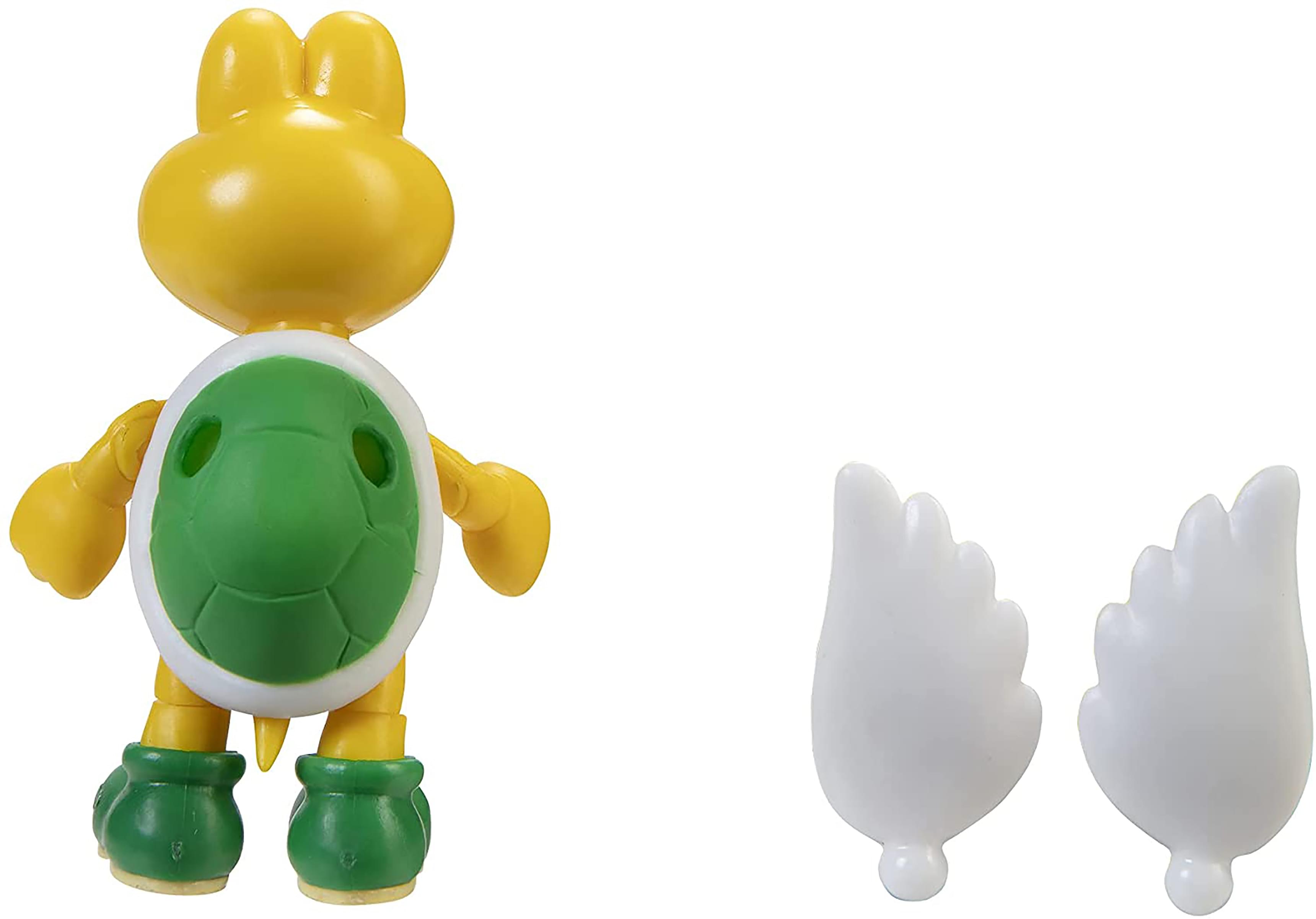 Alt View 1. Jakks Pacific - Super Mario World of Nintendo 4 Inch Figure | Koopa Paratroopa - Yellow.