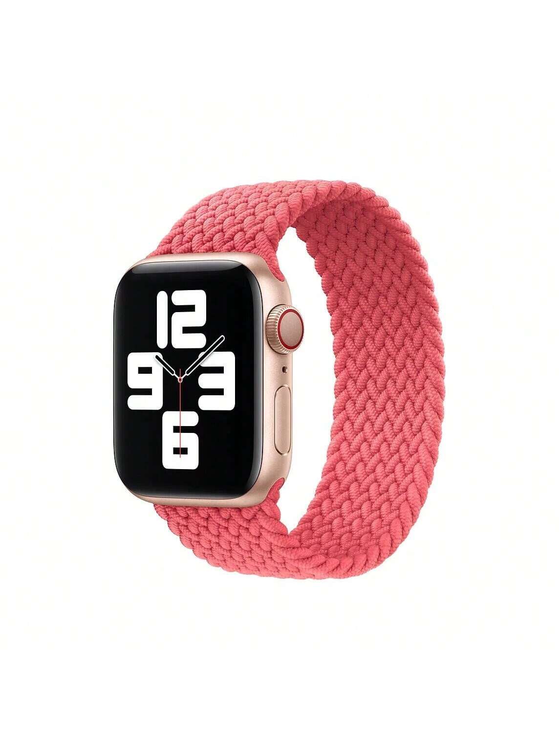 Apple - Watch Braided Solo Loop 44mm - Size 10 - Pink