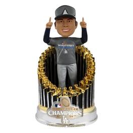 WinCraft - Yoshinobu Yamamoto Los Angeles Dodgers 2024 World Series Champions 8" Exclusive Player In Trophy Bobblehead - Multicolor