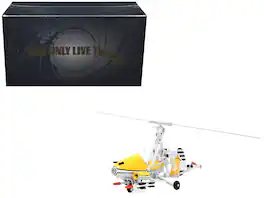 Little Nellie Gyrocopter Yellow James Bond 007 "You Only Live Twice" (1967) Movie Diecast Model by Corgi