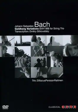 Trio ZilliacusPerssonRaitinen - Goldberg Variations - DVD