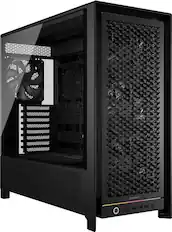 Front. CORSAIR - 5000D RS Mid-Tower Modular PC Case - Black.