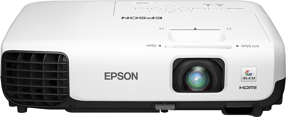 Best Buy: Epson VS230 SVGA 3LCD Projector White V11H552220 - VS230