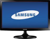 Front. Samsung - 27" LED HD Monitor - Translucent Red Gradation.