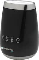 PureGuardian - Deluxe Aromatherapy Essential Oil Diffuser with Touch Controls & Alarm Clock - Black Onyx - Left_Zoom