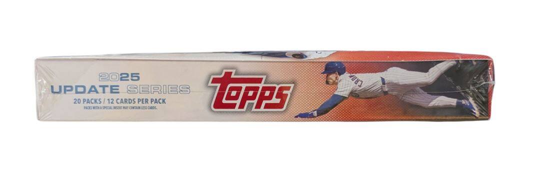 2025 UPDATE SERIES  
20 PACKS / 12 CARDS PER PACK  
PACKS WITH A SPECIAL INSERT MAY CONTAIN LESS CARDS.
