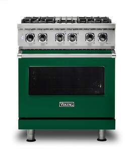 Viking - 30-Inch Dual Fuel Freestanding Range - Ivy
