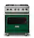 Front. Viking - 30-Inch Dual Fuel Freestanding Range - Ivy.