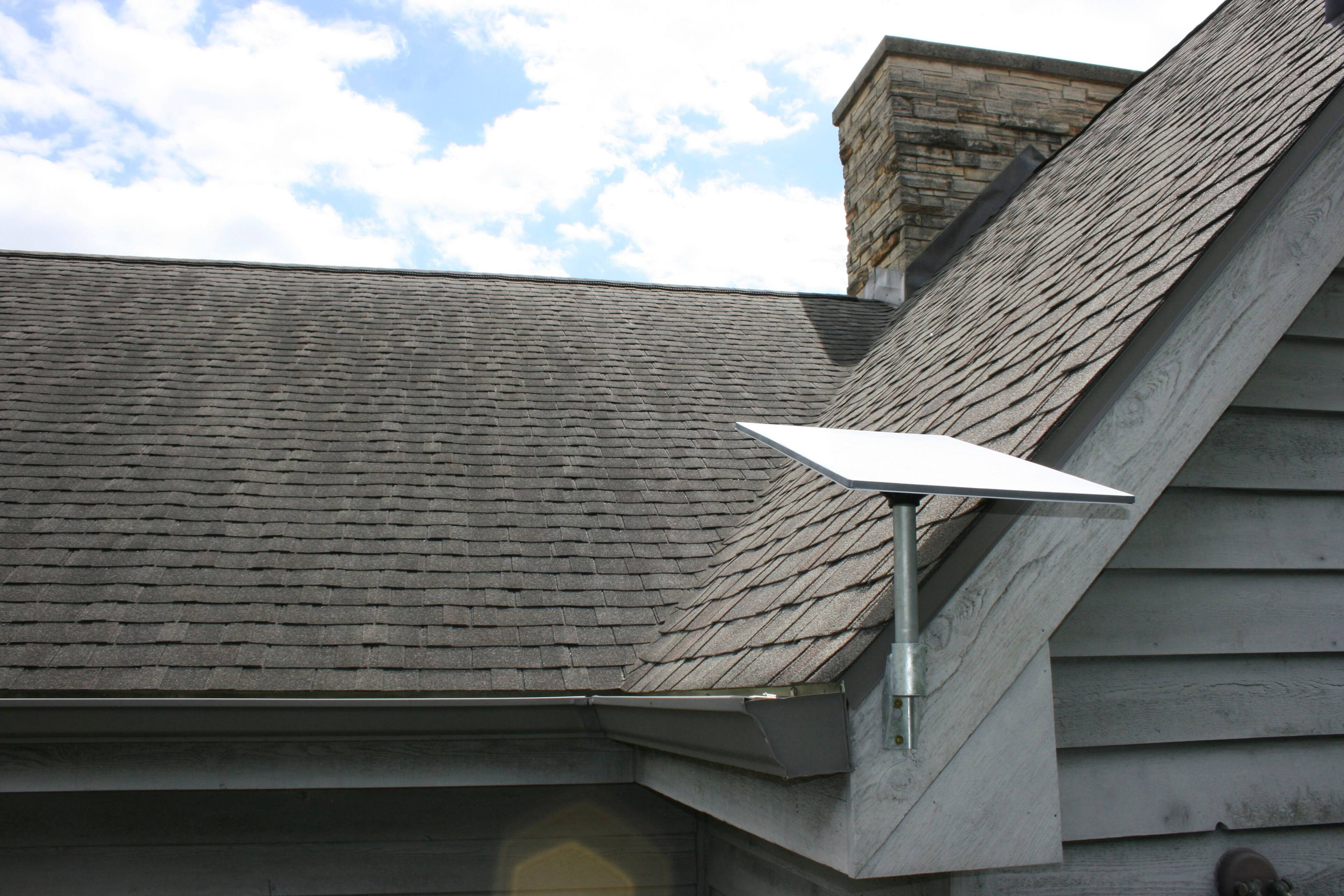 Alt View 12. Baird Mounts - Starlink Short Wall Mount - Galvanized Steel.