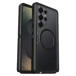 OtterBox - Defender Series Pro XT Hard Shell with Magnets for Samsung Galaxy S25 Ultra - Dark Side