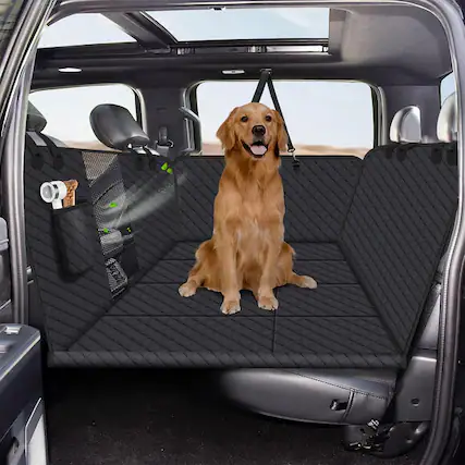 Front. Katziela - Katziela XL Hammock Car Seat Cover.