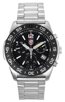 Luminox - Pacific Diver Chronograph Stainless Steel Dial Quartz XS.3142 200M Men's Watch - Black