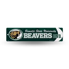 Rico Industries - Bemidji State Beavers 16" Street Sign for garage, office, man cave or any wall - Multi