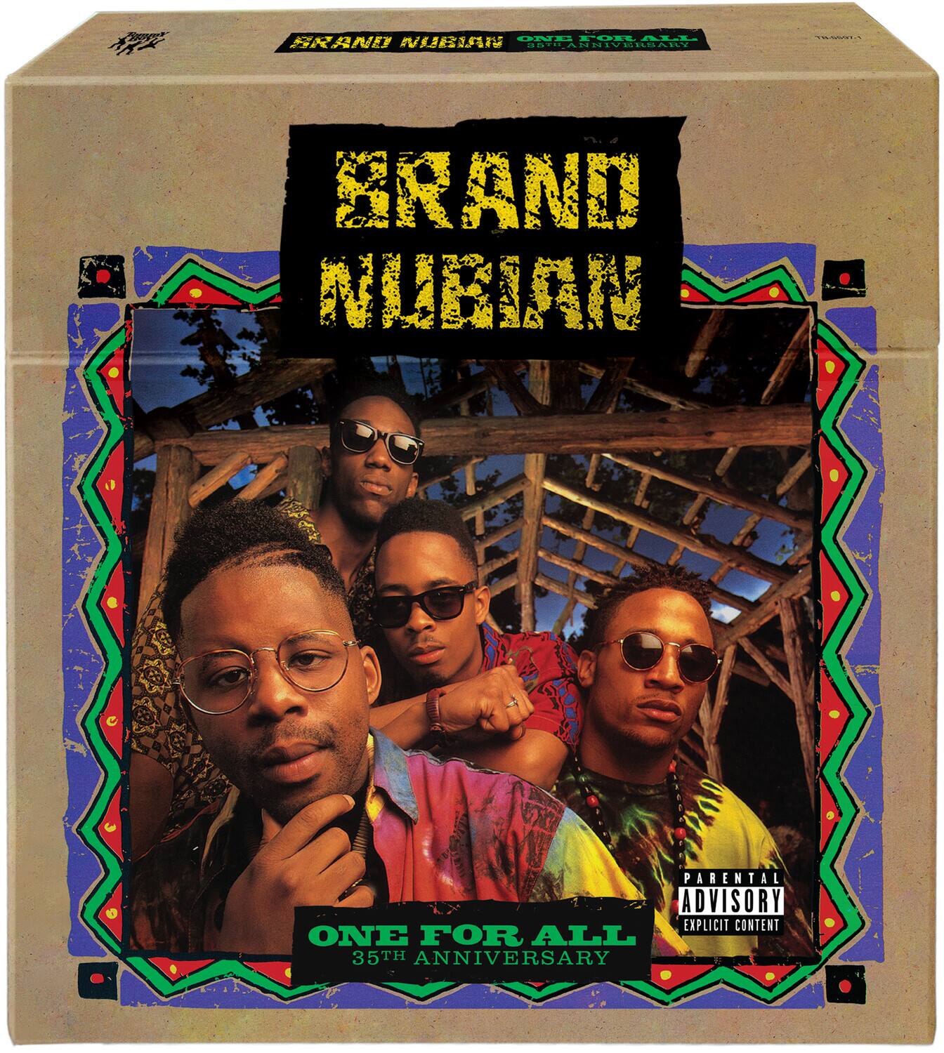 BRAND NUBIAN  
ONE FOR ALL  
35TH ANNIVERSARY  
PARENTAL ADVISORY EXPLICIT CONTENT